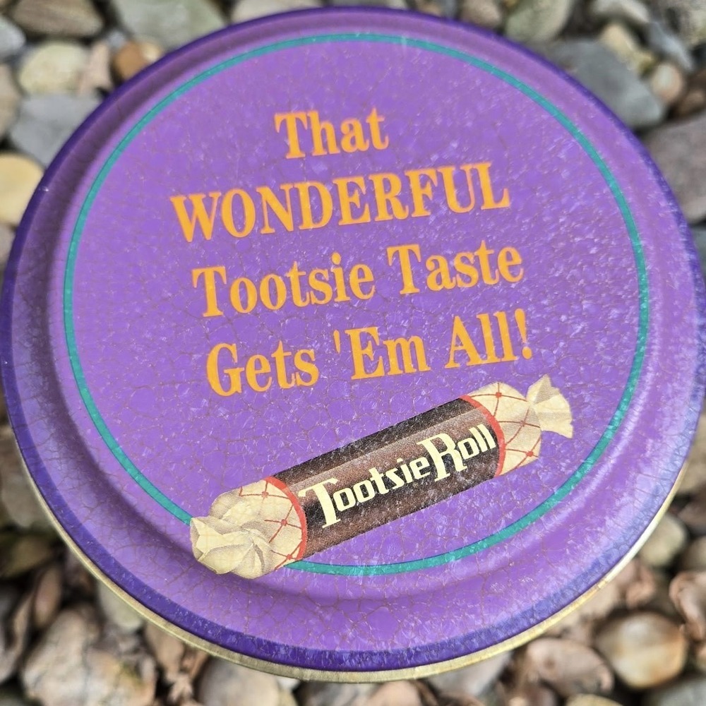 Vintage Tootsie Roll Limited‎ Edition Candy Tin Third of Series Collectible